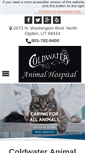 Mobile Screenshot of coldwateranimalhospital.com